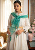 Verdant Leaf Appliqué Scarf (10701263798465)