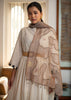 Golden Bloom: Wool Cotton Blend Scarf with Floral Motifs & Golden Beads (10701264322753)