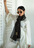Glimmer Weave Noir Black Scarf (10701256884417)