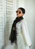 Glimmer Weave Noir Black Scarf (10701256884417)