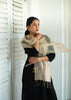 Luminous Off White Silk Scarf (10701256786113)