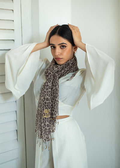 Leopard Luxe Silk Scarf (10701256294593)