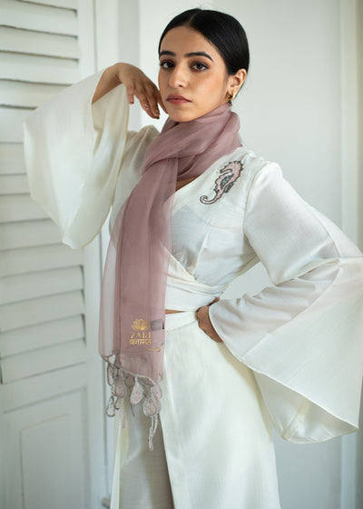 Sheer Pink Haze Scarf (10701255999681)
