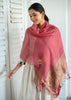 Blush & Bronze Weave Scarf (10701255901377)