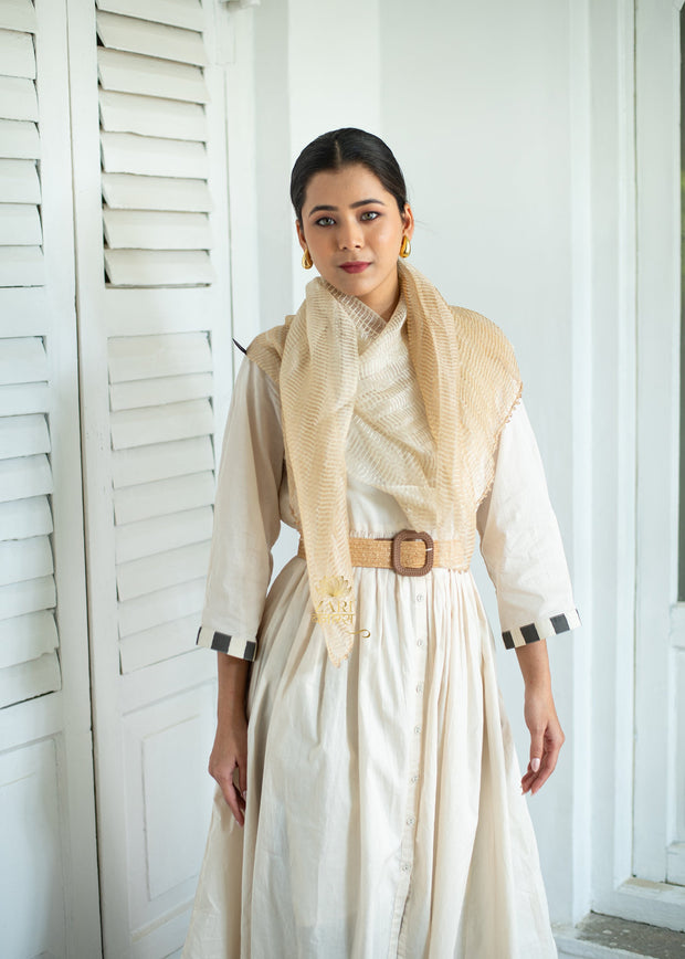 Gilded Dune Silk & Shine Scarf (10701255573697)