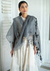 Shadow Thread Lace Grey Scarf (10701255114945)