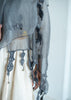 Shadow Thread Lace Grey Scarf (10701255114945)