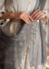 Sheer Embellished Grey Scarf (10701254295745)