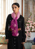 Rose Dusk Ombre Applique Silk Scarf (10701263896769)