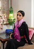 Rose Dusk Ombre Applique Silk Scarf (10701263896769)