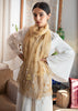 Beige Filigree Leaf  Scarf (10701253640385)