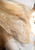 Beige Filigree Leaf  Scarf (10701253640385)