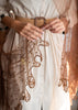 Earthy Brown Embellished Scarf (10701253574849)