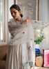 Grey Bloom Textured Scarf (10701252100289)