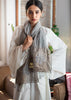 Sepia Bloom & Gleam Grey Scarf (10701251805377)