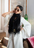 Deep Black Ruffle Scarf (10701251084481)