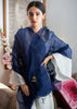 Deep Blue Embroidered Scarf (10701250232513)