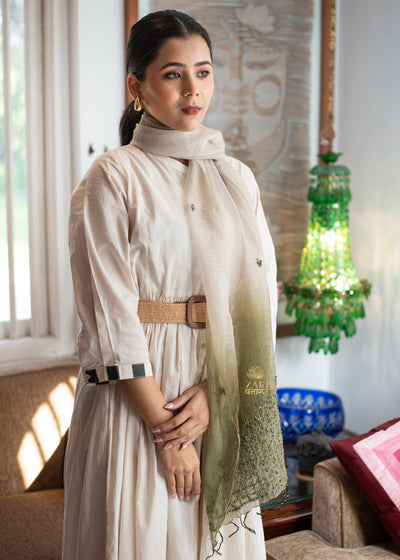 Gradient Green Scarf (10701249708225)