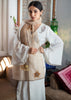 Delicate Floral Cream Scarf (10701249085633)