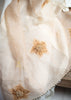 Delicate Floral Cream Scarf (10701249085633)