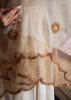 Sepia Bloom Edge Beige Scarf (10701248331969)