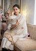 Sepia Bloom Edge Beige Scarf (10701248331969)