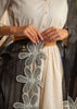 Obsidian Blossom Floral Scarf (10701262782657)
