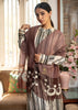 Burgundy Bloom Beaded Scarf (10701262651585)
