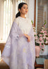 Lavender Dewdrop Embellished Silk Scarf (10701262422209)