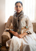 Black And White Graphite Flow Silk Scarf (10701261668545)