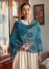 Azure Threadsong Embroidered Scarf (10701261603009)