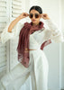 Rosewater Lumina Embroidered Cotton Scarf (10701261570241)