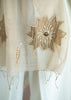 Serene Bloom Off White Scarf (10701261373633)