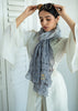 Pearl Lattice Soft Grey Scarf (10701259407553)