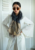 Lunar Trace Black Silk Scarf (10701259112641)