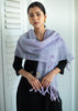 Lilac Bloom & Knot Textured Scarf (10701258981569)