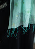 Seafoam Sparkle Detailed Scarf (10701258817729)