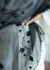 Graphite Bloom Beaded Scarf (10701258719425)