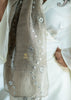 Greyish Silver Haze Detailed Scarf (10701258588353)