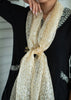Moonlit Lattice Silk Scarf (10701257572545)