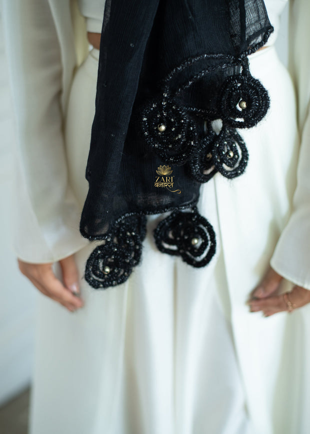 Starlight Stone Silk Scarf (10701257277633)