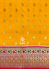 Ananya: Banarasi Silk Saree in the Shades of Yellow And Pink (7705362071745)