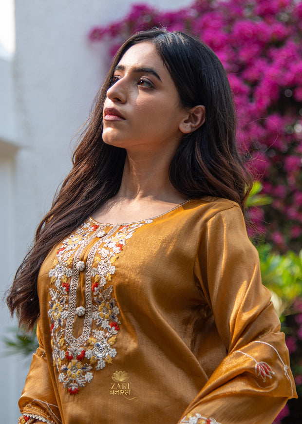 Marigold Yellow Thread Suit (10702849441985)