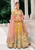 Yellow Heavy Embroidered Designer Lehenga