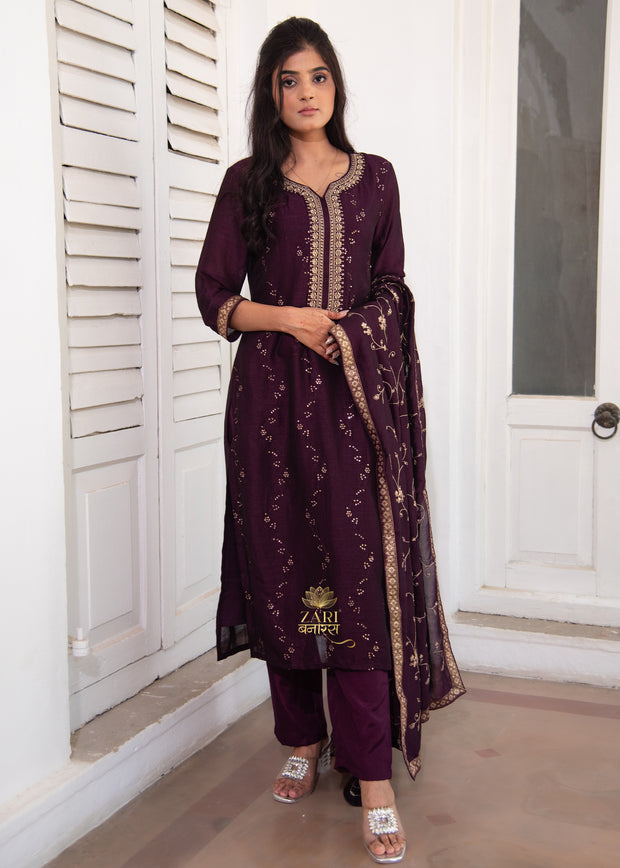 Amethyst Bloom Sequin Suit (10702847443137)