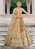 Off White Heavy Embroidered Designer Lehenga