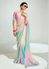 Delight Multicolour Ombre Banarasi Tissue Saree