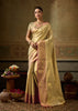 Sunny Yellow Woven Kanjivaram Silk Saree
