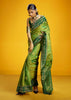 Pista Green Woven Banarasi Silk Saree