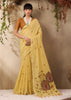Mellow Yellow Woven Cotton Silk Saree